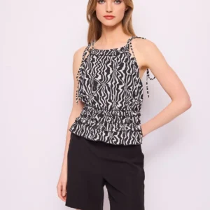 BLUSA IN GEORGETTE - DENNY ROSE