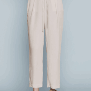 Pantalone BELTIN Vita Alta con Elastico più Cintura con Pinces più Ts Francesi