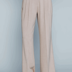 Pantalone CIUDAD Vita Alta con Pinces più Tasche più Orlo A Contrasto