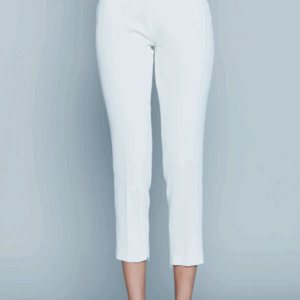 Pantalone ESPLORA Vita Alta Capri con Zip Retro più Cintura Fibbia